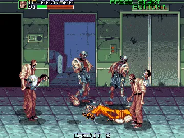 Night Slashers (Korea Rev 1.3) screen shot game playing